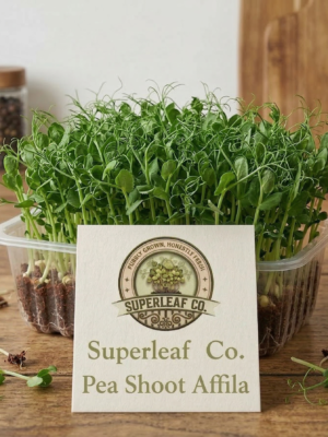 Pea Shoot Affilia: The Sweet & Crunchy Superfood