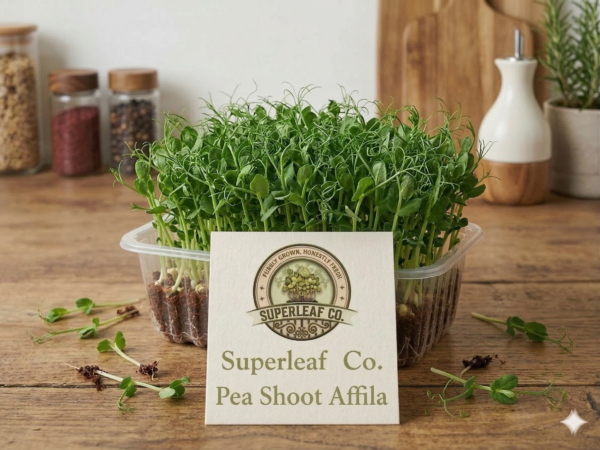 Pea Shoot Affilia: The Sweet & Crunchy Superfood
