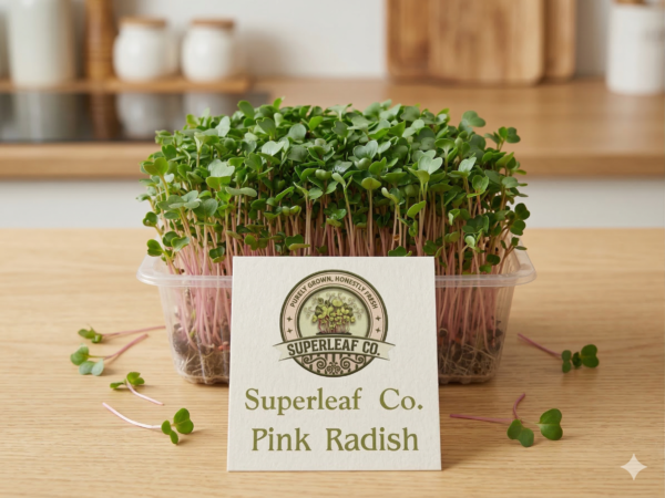 Pink Radish Microgreens: The Beauty of Wellness