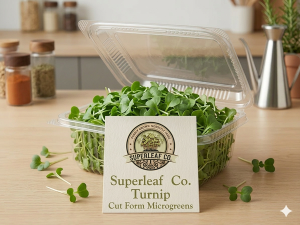 Turnip Microgreens: The Gentle Detoxifier